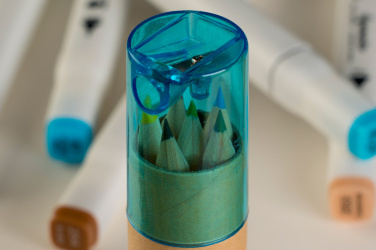 Logotrade promotional item image of: Wooden crayons BECKY